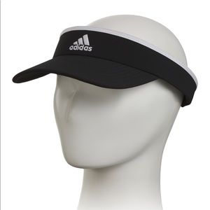 New Adidas Match Visor- Black/ White